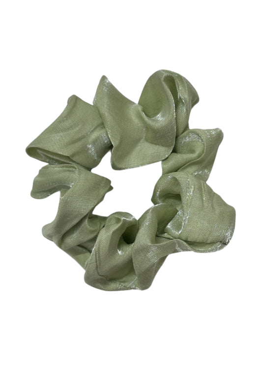 CHIFFON SCRUNCHIE IN SAGE