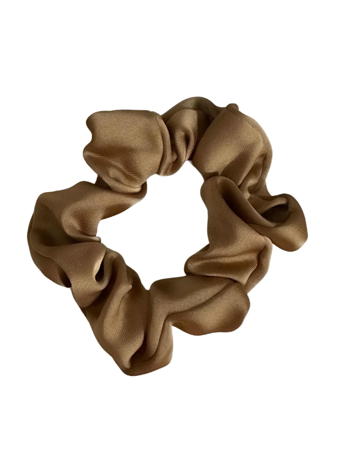 SILK SCRUNCHIE IN ESPRESSO